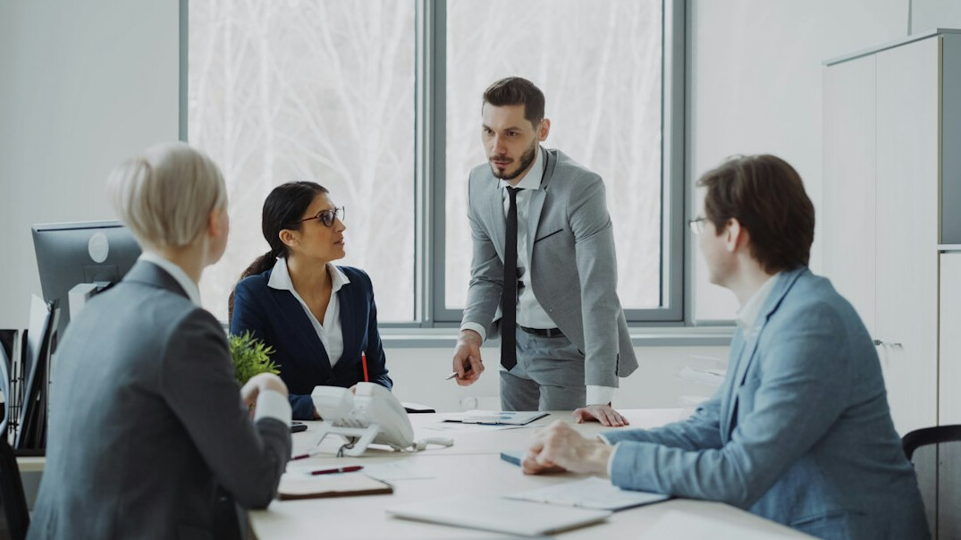 business consultation with expert