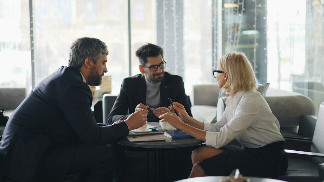 professional meeting discussion